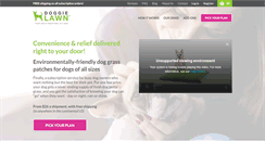 Desktop Screenshot of doggielawn.com